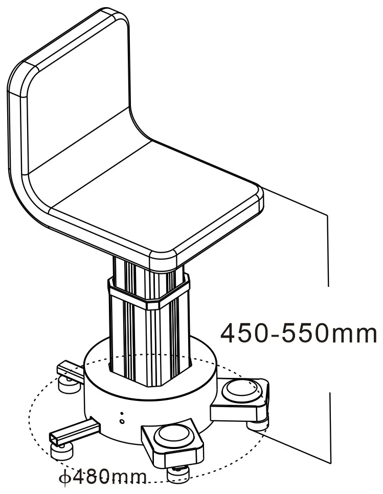 CH-1 — Catalogue dimension drawing